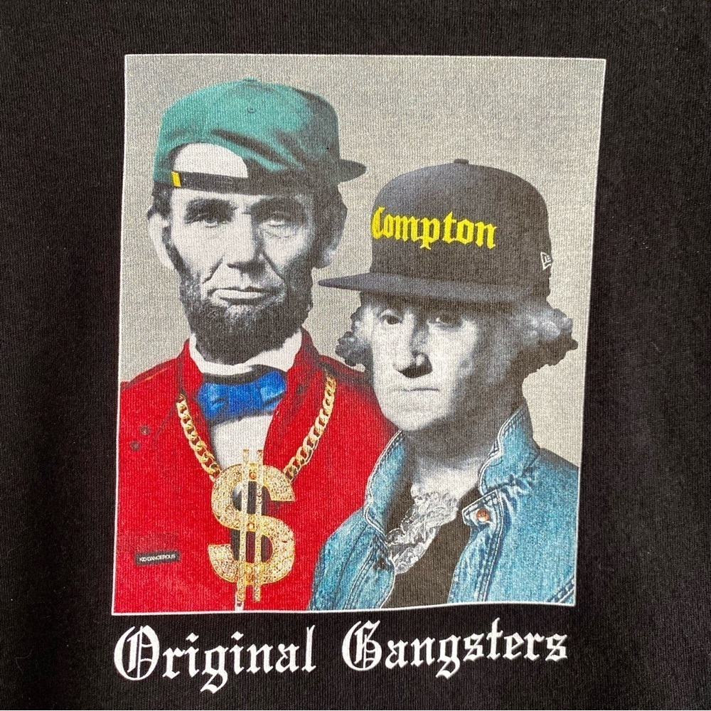 Kid Dangerous Original Gangsters Old School Graphic Tee Size 3-6 Months - Picture 2 of 4